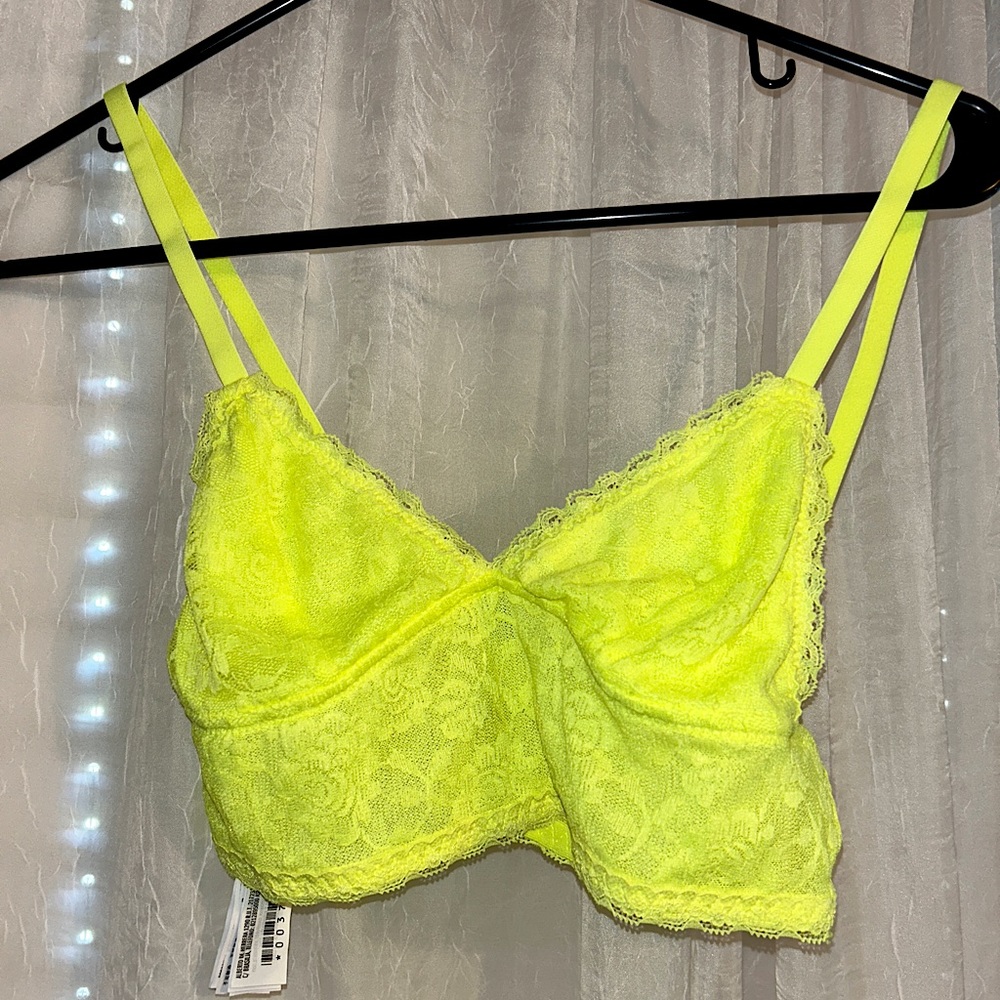 FOREVER 21 Neon Yellow Bandeau